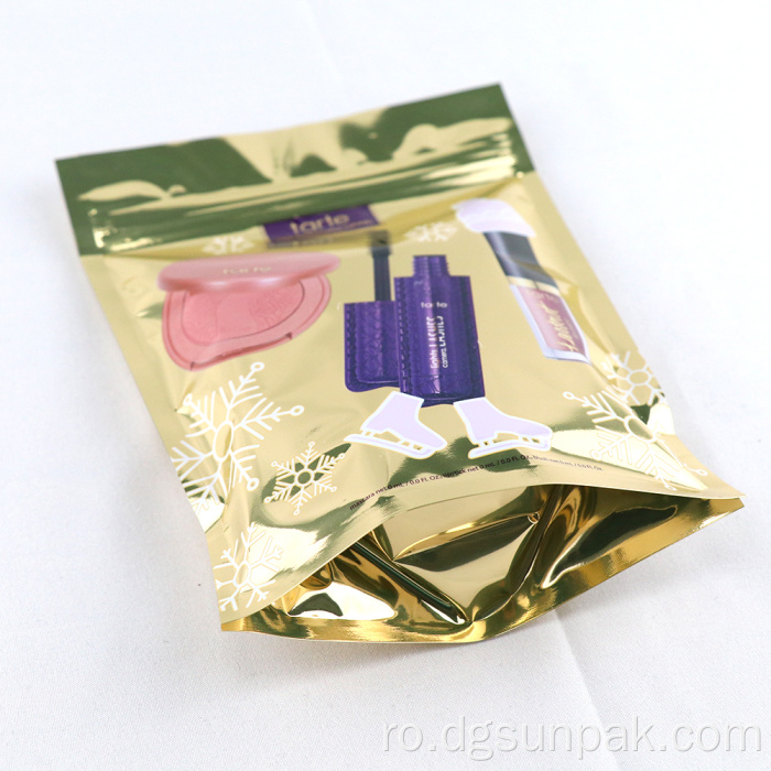 Personalizare ambalaje cosmetice pensule de machiaj pungi ziplock